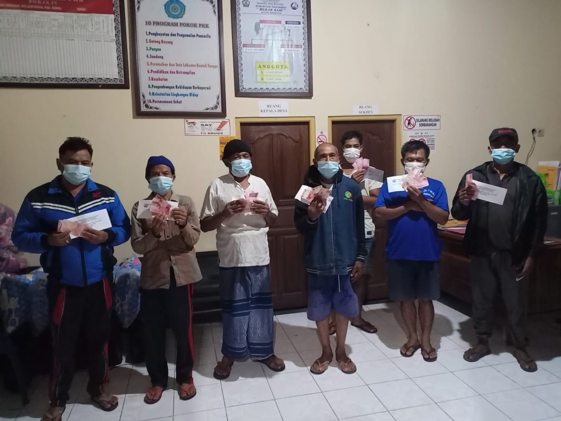 Penyaluran Bantuan Langsung Tunai Tahap V